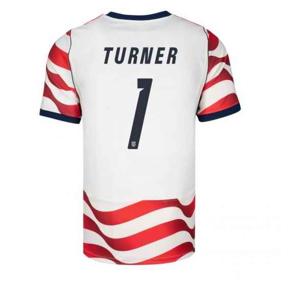 USA 2026 FIFA World Cup Soccer White Jersey Set ( Have Shorts ) Matt Turner #1